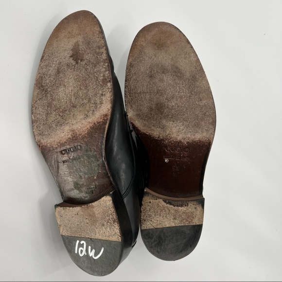 Mercanti Florentini black leather shoes size 9.5 - Picture 8 of 13